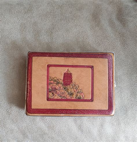 Vintage Cigarette Box, Cigarette Holder. - Etsy