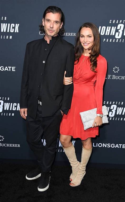 Gavin Rossdale and Natalie Golba's Red Carpet Debut