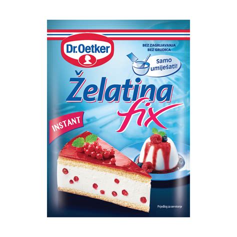 Instant Želatina Fix - Dr. Oetker web shop Hrvatska