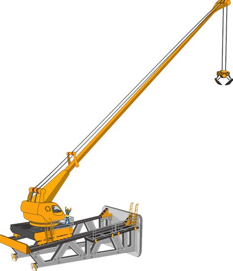 Crane Machine Heavy Equipment · Free vector graphic on Pixabay