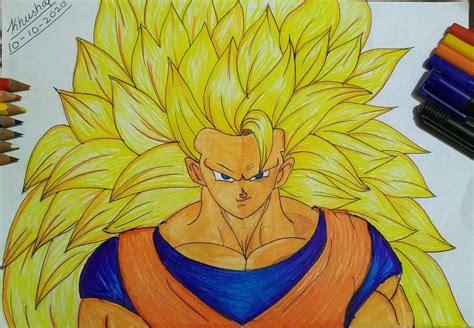 Goku ssj3 transformation draw | Anime movies, Anime films, Anime drawings