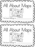 All About Maps Booklet Teaching Resources | Teachers Pay Teachers