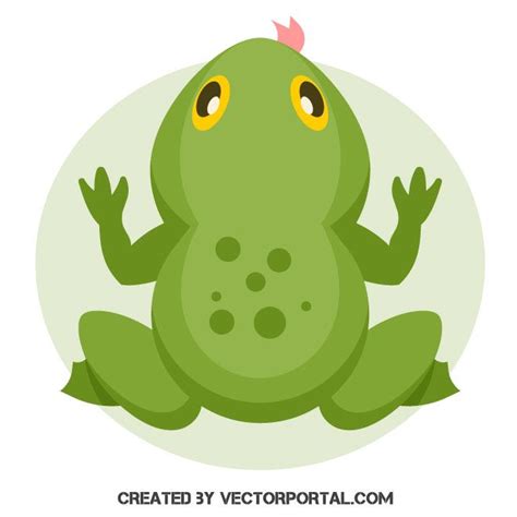 Green frog icon | Animal free, Free illustrations, Illustrator template