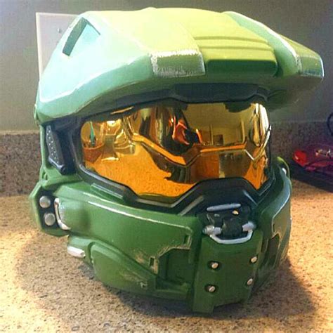 Halo Master Chief Helmet Replica, Toys & Games on Carousell