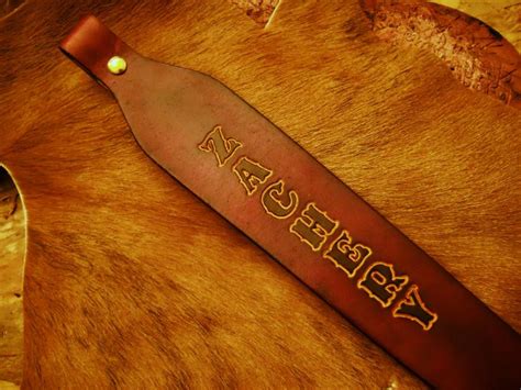 Custom Leather Rifle Sling (SLING1) – RMB Custom Leather