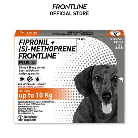 FRONTLINE Flea Tick Treatment for Small Dogs (2-10kg) | Lazada PH