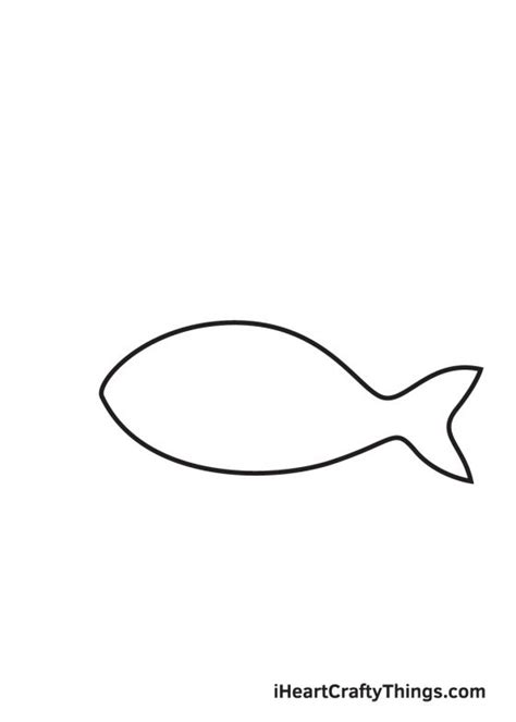 Fish Drawing - How To Draw A Fish Step By Step