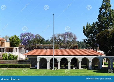 FULLERTON, CALIFORNIA - 21 MAY 2020: Administration Building on the ...