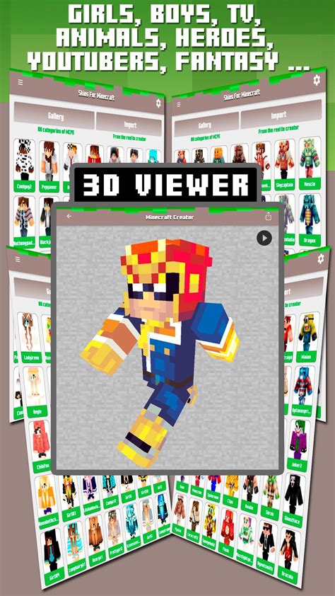 Skins for Minecraft PE & PC APK for Android Download