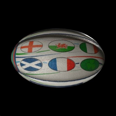 Rugby ball nations model - TurboSquid 1230934