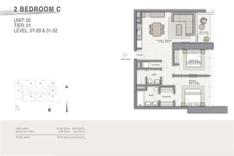 Forte Floor Plans | Apartments Floor Plans Forte Tower Downtown