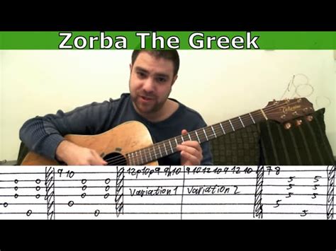 Free Video: Zorba the Greek - Fingerstyle Guitar from LickNRiff - Free ...