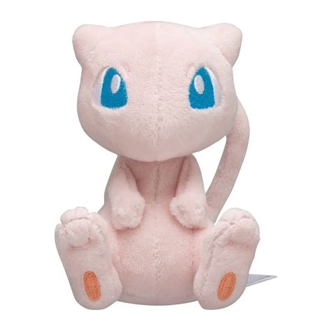 Mew ORIGINAL Plush Pokemon Center Japan Pokemon Fit Sitting Cutie Mew – WhiteBlack Store