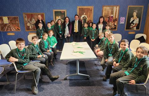 Cleeve Prior Primary School Visits Parliament | Nigel Huddleston