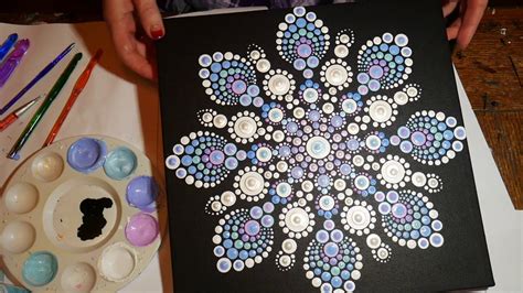 Dot Mandala Painting Painting Art & Collectibles Acrylic etna.com.pe