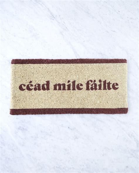 Dunnes Stores | Natural Helen James Considered Cead Mile Failte Door Mat