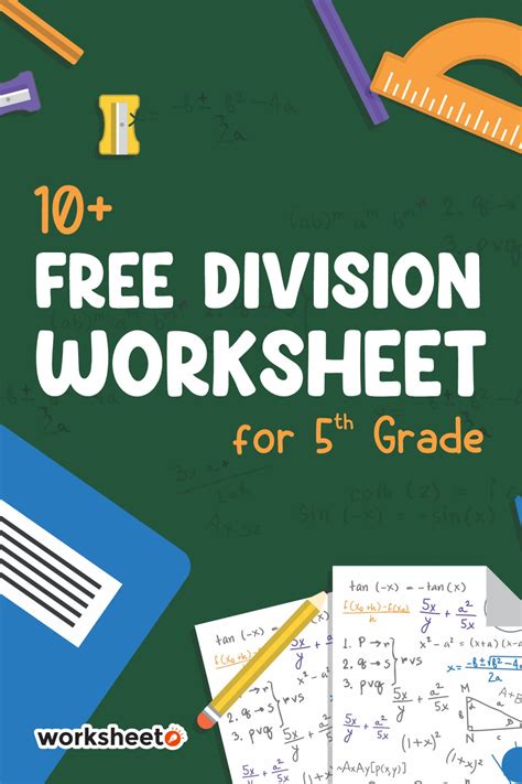 15 Free Division Worksheets For 5th Grade - Free PDF at worksheeto.com
