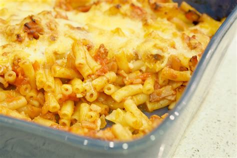 Bacon Pasta Bake - The Organised Housewife