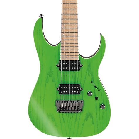 Ibanez RGR5227MFX RG Prestige 7-String Electric Guitar Transparent Fluorescent Green | Musician ...