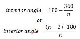 Interior Angle Formula Octagon | Awesome Home