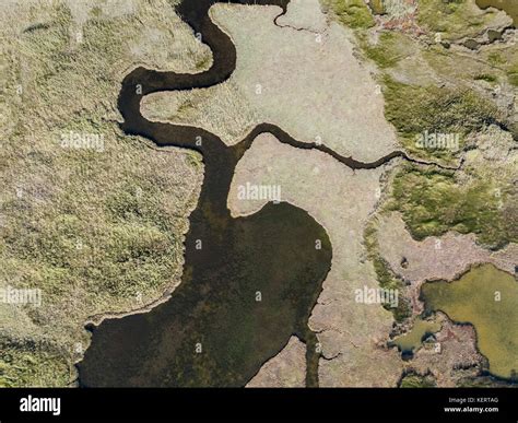 Aerial panorama of Nin lagoon , Croatia Stock Photo - Alamy