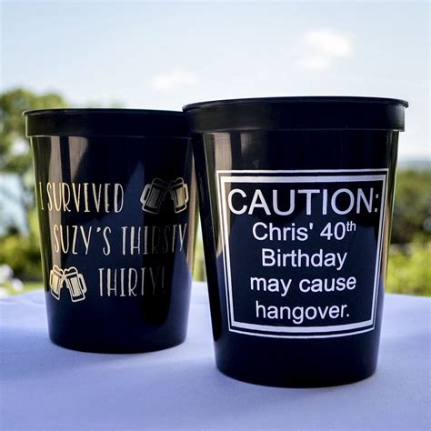 Birthday cups with a custom touch! Design yours with Gracious Bridal ...