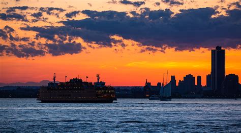 New York Harbor Sunset – Coriolistic Anachronisms