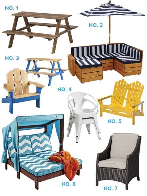 Kids Outdoor Furniture - Effortless Style Blog