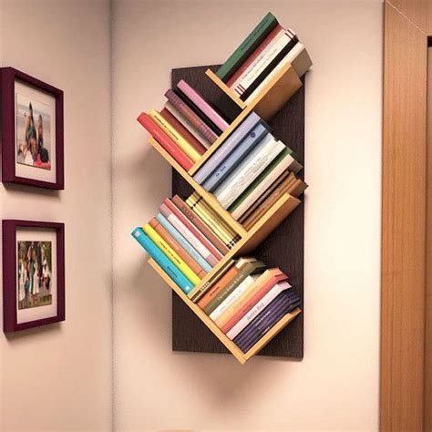 20 Easy and Cheap Bookshelf Design Ideas To Increase Your Home Interior | Bookshelves diy, Wall ...