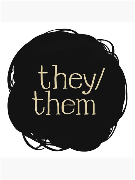 "They/Them Pronouns" Pin for Sale by psithurismart | Redbubble