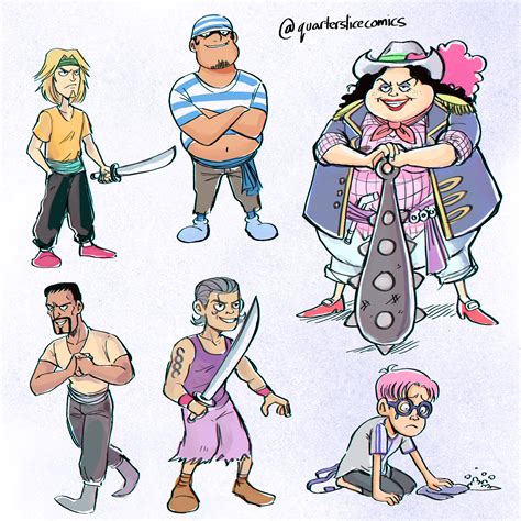 #4: Drew the Alvida Pirates : r/OnePiece