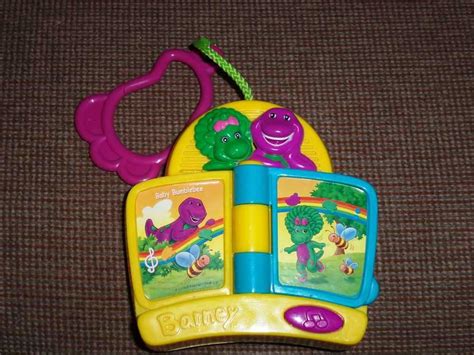 Mattel Barney Musical Toy with Clip Loose Used