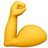 💪 Flexed Biceps Emoji — Meanings, Usage & Copy