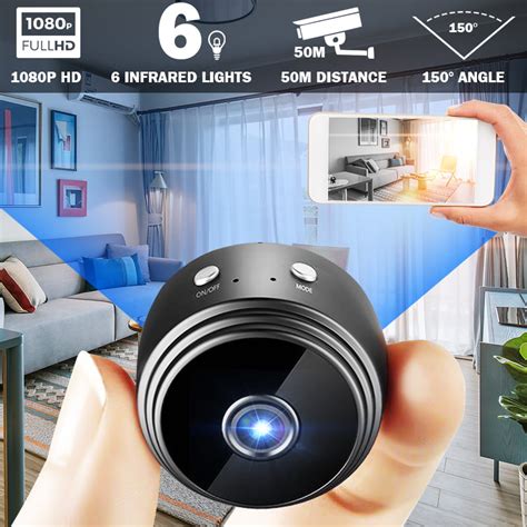 1080P HD Mini IP WIFI Camera Wireless Magnetic Camcorder Security ...