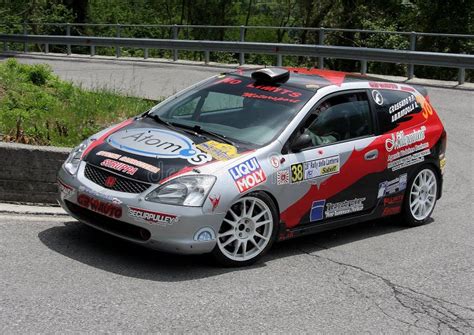 Honda Civic rally car editorial stock photo. Image of speed - 69254373