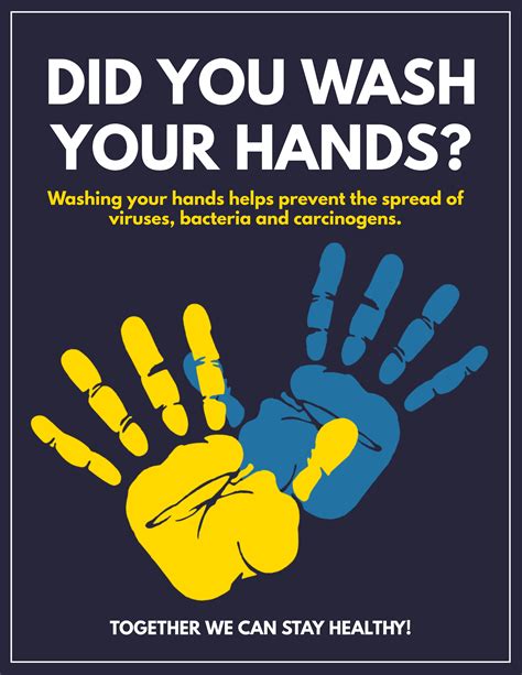 Hand washing poster | Hand washing poster, Hand hygiene posters, Hand ...