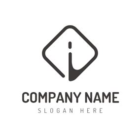 Black Square Company Logo