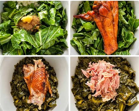 Slow Cooker Crockpot Collard Greens with Smoked Turkey