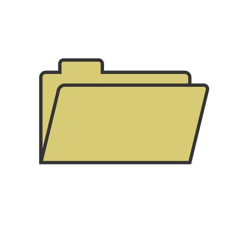 File folder vector illustration | Free SVG