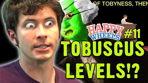 TOBUSCUS LEVELS OF BLOODY DOOM - ZGW Plays Happy Wheels #11 - YouTube