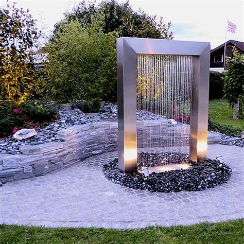 Modern Designing fountain Sculpture Stainless Steel garden hotel ...