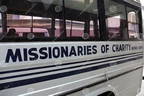 Missionaries of Charity (Mother Teresa) Ambulance, Kolkata Editorial ...