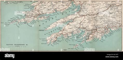 BANTRY BAY. County Cork, Ireland. Dunmanus Bay Ballydehob Glengarriff ...