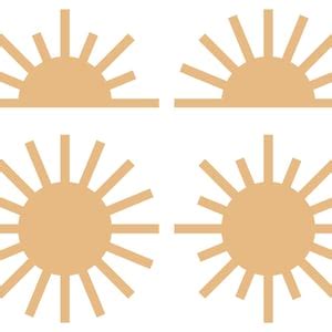 Boho Sun Svg,sun Nursery Svg,sunshine Clipart,sun Wall Art,sun Laser ...