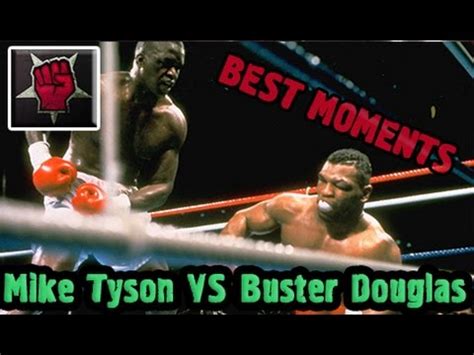 Mike Tyson BEST vs MOMENTS Buster Douglas | KNOCKOUT - YouTube