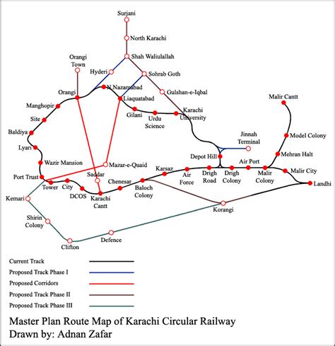 Circular Railway Karachi Map - Blythe Starlene