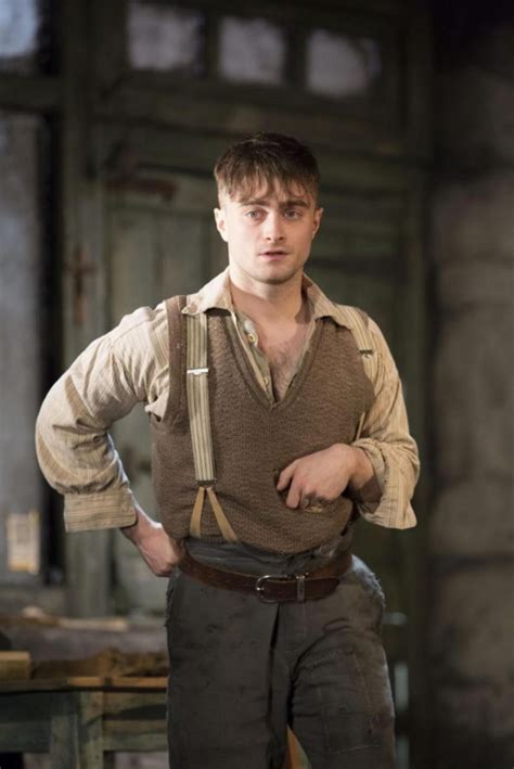 Daniel Radcliffe Cripple of Inishmaan Backstage