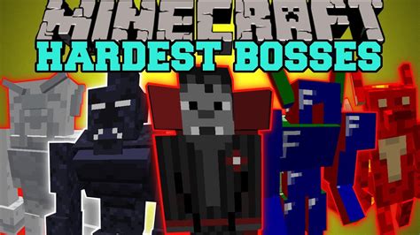 Minecraft: HARDEST BOSSES (EXTREMELY DEADLY BOSS MOBS!) TragicMC Mod ...