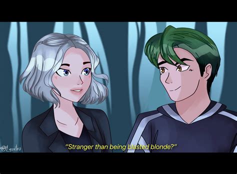 DC Titans season 4 fanart - Gar and Rachel by Lysxtro on DeviantArt