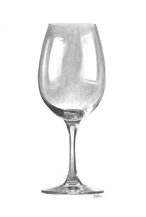 Wine Glass, in graphite Pencil Art Drawings, Art Drawings Simple, Art Drawings Sketches, Pencil ...